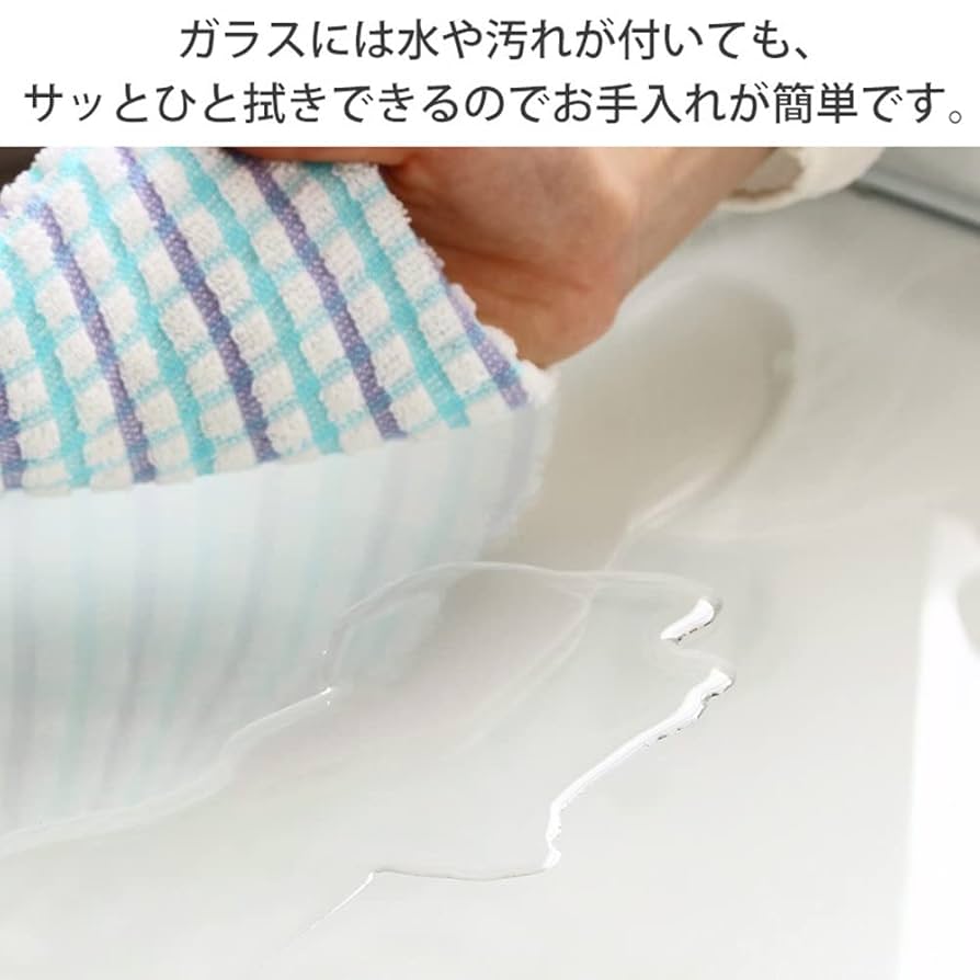 Amazon.co.jp: 岩附 ガラステーブル 白 収納付き ローテーブル